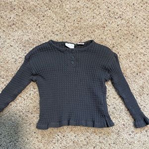 Zara ribbed long sleeve 18-24 month